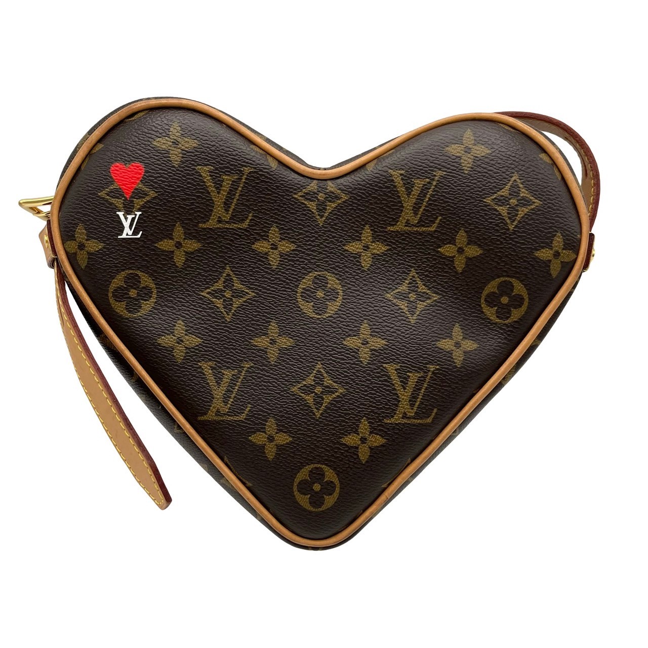 ルイヴィトン　ハート　ケース　未使用新品 M52794】 LOUIS VUITTON ルイヴィトン スムースカーフ バッグ コピー