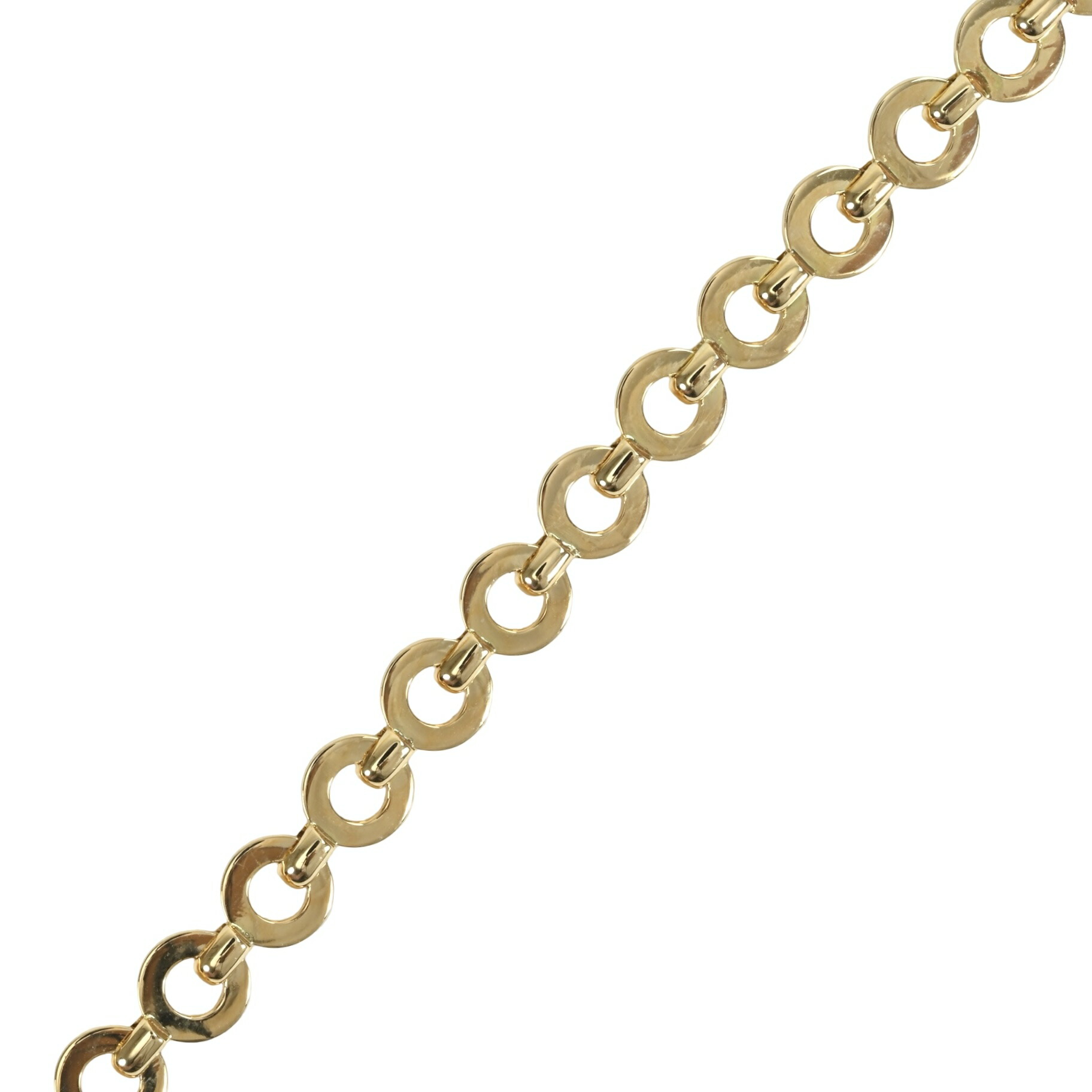 楽天市場】シャネル 5チャーム K18イエローゴールド ブレスレット 中古