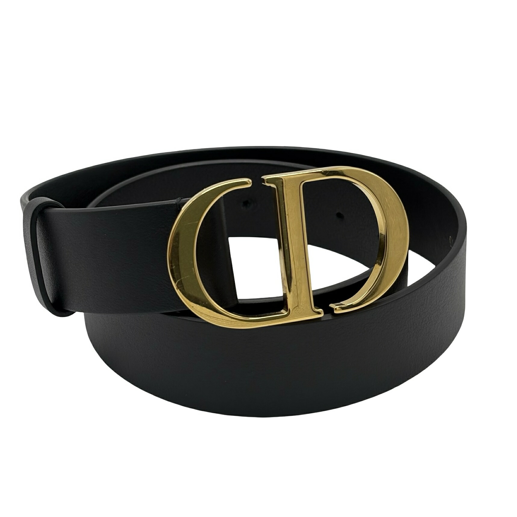 ☆ほぼ未使用☆ Dior ブラック レザーベルト 楽天市場】【中古】DIORレザーベルト B0804UVWV ブラック サイズ