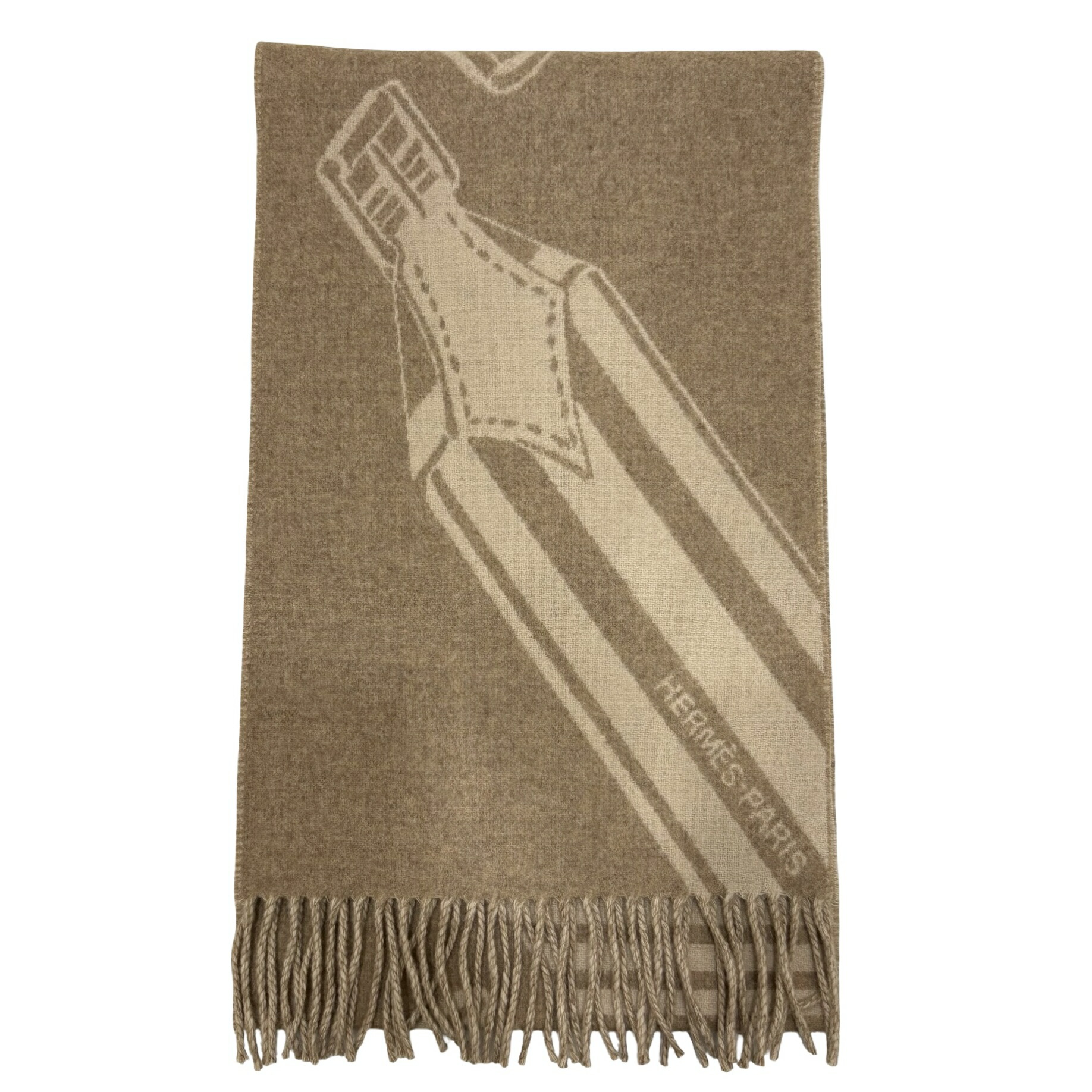 楽天市場】【未使用品】 エルメス マフラー カザック バンド ドゥ レポ