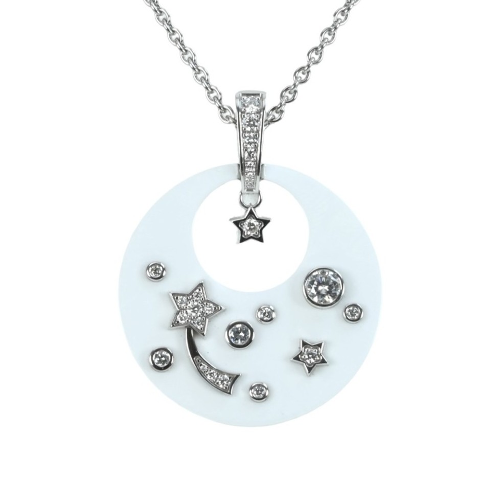 楽天市場】シャネル CHANEL ネックレス コメット シューティング