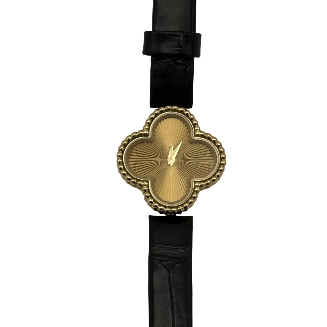 【中古】Van Cleef & Arpels ヴァンクリーフ&アーペル K18 スウィートアルハンブラウォッチ QZ 腕時計 レディース|Mohlong Luxury