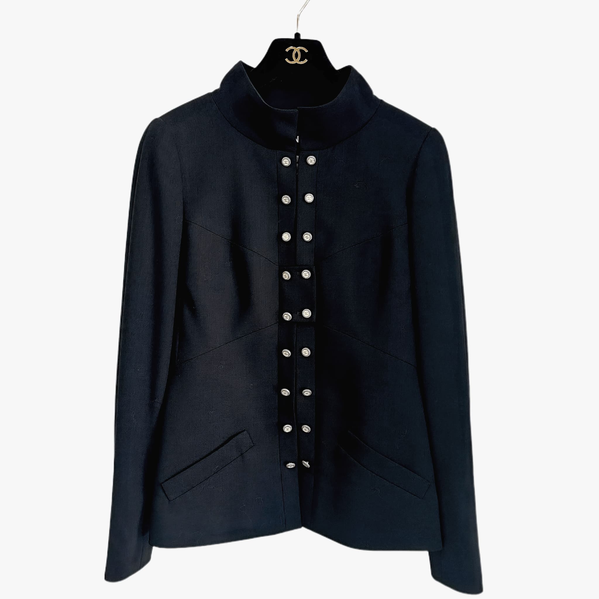 【中古】 CHANEL シャネル JACKET 上衣 36 USED 中古 2007年 CLOTHES 御召しもの