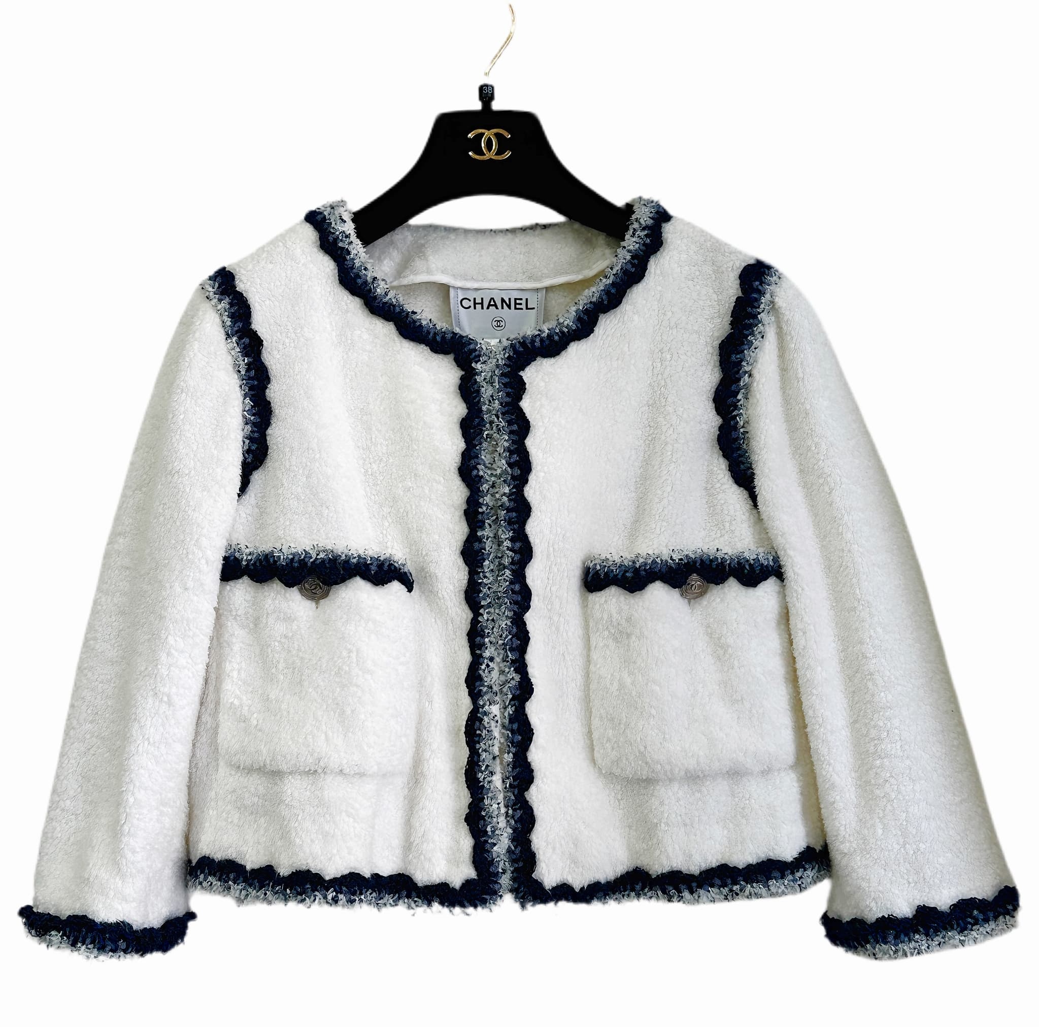 【中古】CHANEL シャネル JACKET ジャケット 38 USED 中古 2012年 CLOTHES 洋服|Mohlong Luxury