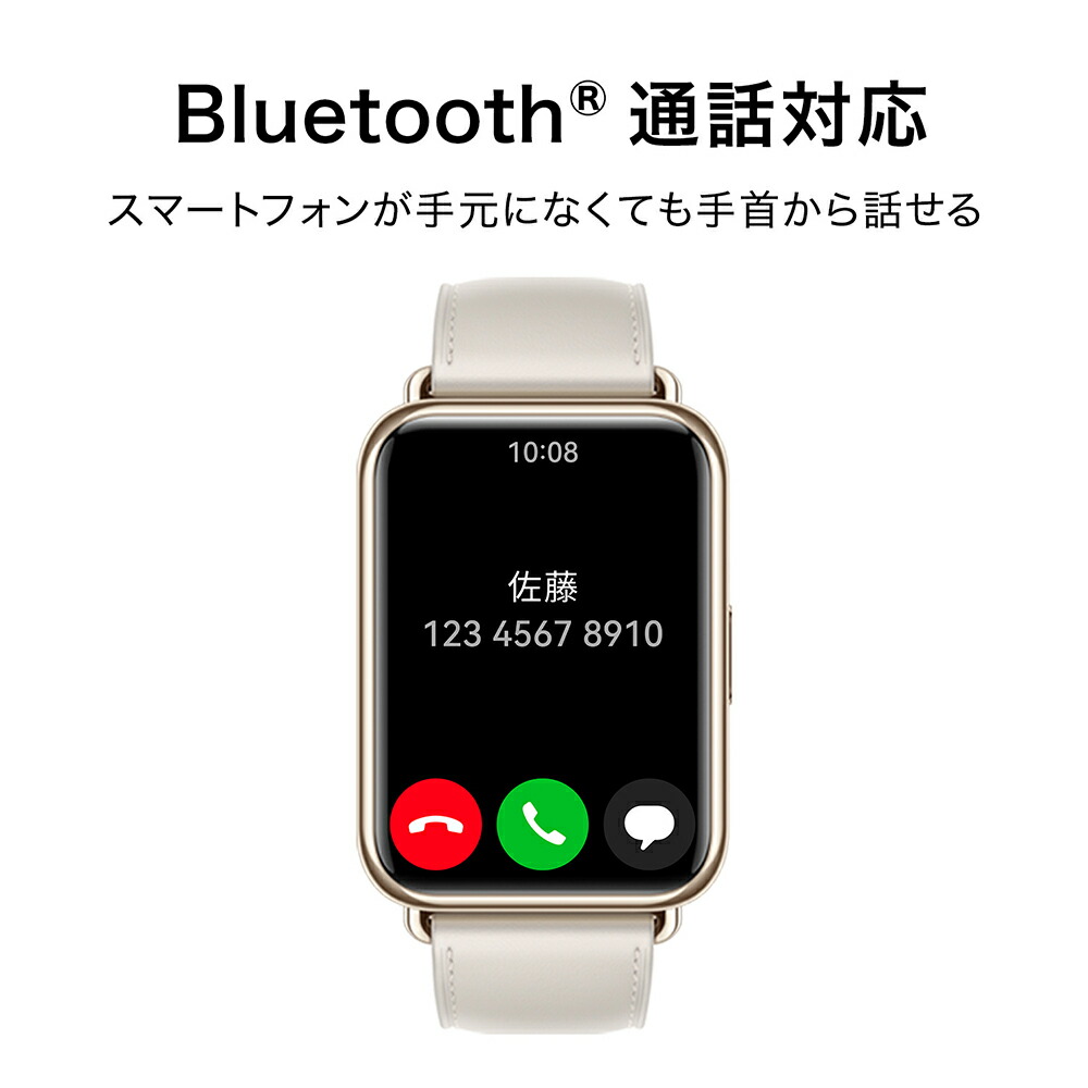 6 2発売予定 HUAWEI ファーウェイ WATCH FIT 2 Midnight 1.74インチ大 