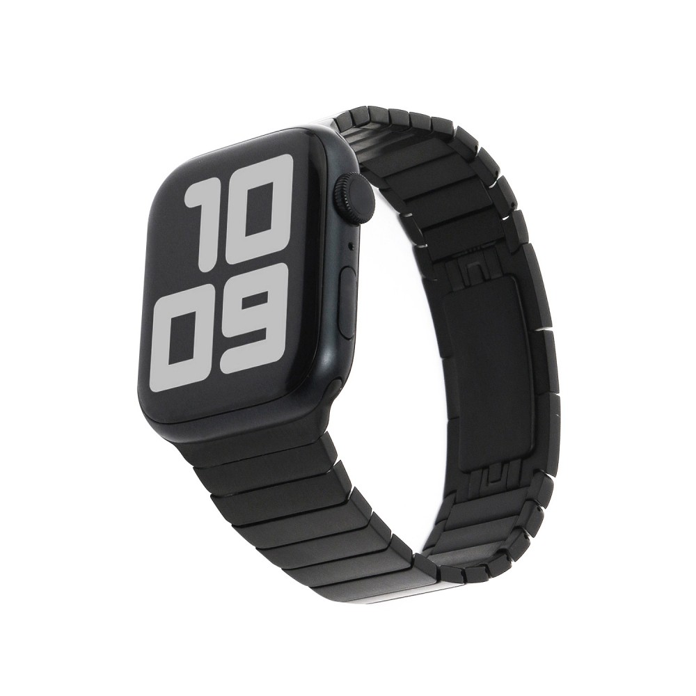 WEARPLANET ウェアプラネット プレミアムメタルバンド for Apple Watch 41 40 38mm ブラック