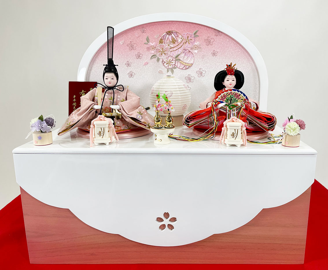 楽天市場】【マラソン期間ママ割でP2倍～】雛人形 平安関光作 白鳳刺繍
