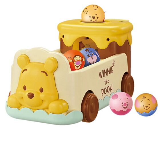 楽天市場】ディズニー おいかけて♪かぞえて♪2WAYボールバス くまの