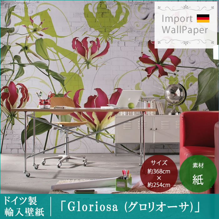 最も優遇 ドイツ製インポート壁紙 8 9 Gloriosa グロリオーサ 輸入壁紙 デザイン 輸入 海外 外国 紙 壁紙 クロス のり付き Diy リフォーム 撮影 背景 背景紙 店舗 装飾 インテリア 内装 カルトナージュ 友安製作所 W 輝く高品質な Gonzaga Mg Gov Br