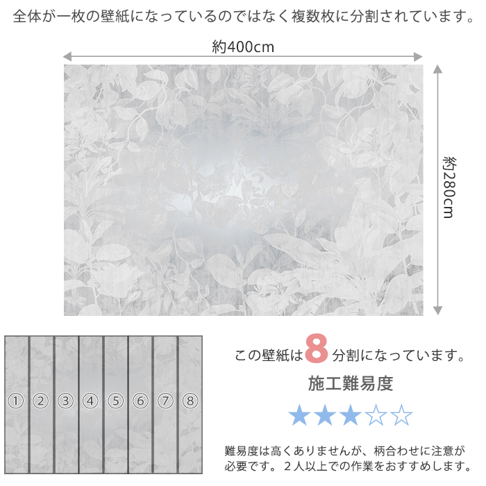 即日出荷 ドイツ製インポート壁紙 Rsx8 057 Grayish Flora グレイッシュフローラ 輸入壁紙 即日出荷 デザイン おしゃれ 海外 輸入 海外 タイル 外国 不織布 壁紙 クロス Diy リフォーム 撮影 背景 背景紙 店舗 装飾 インテリア 内装 カルトナージュ だまし絵