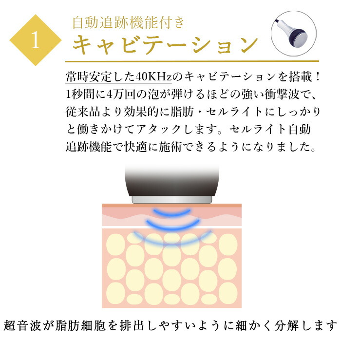 超音波 キャビテーション 業務用 | jarussi.com.br