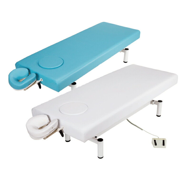 【ゆず】マッサージ　施術ベッド 楽天市場】ハイローベッド 枕3点セット付き FV-222 マッサージ