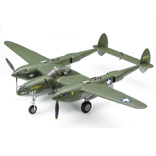 【勝ったら倍】1/48 ロッキード P-38F/G ライトニング 　タミヤ