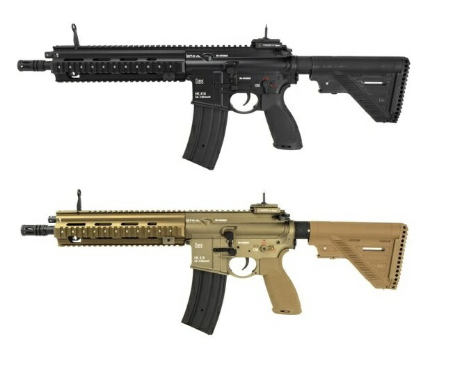 【エントリーで最大10倍＆3％クーポン】E&C　電子トリガー搭載 フルメタル電動ガン H&K HK416A5 BK/DE 【あす楽】