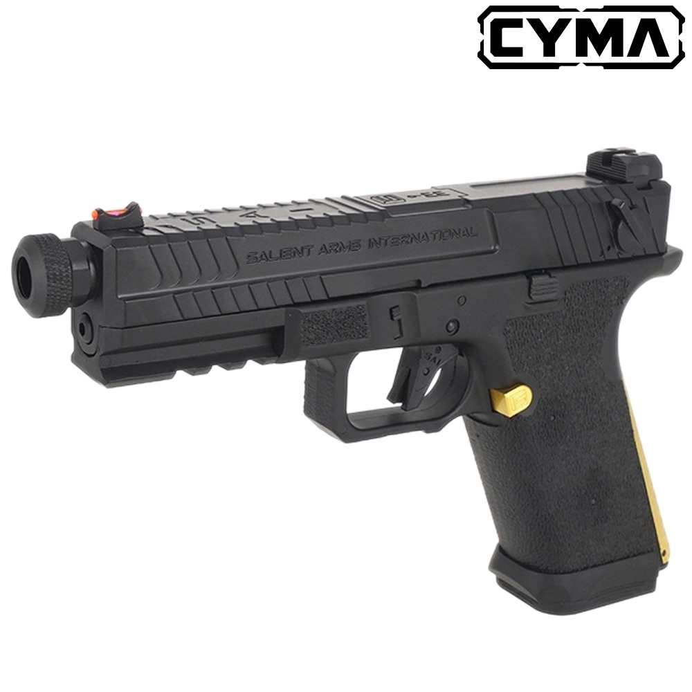 【エントリー最大10倍＆3％クーポン】CYMA グロック18C SAI BLU MOSFET 18歳以上用 電動ハンドガン BK G18C