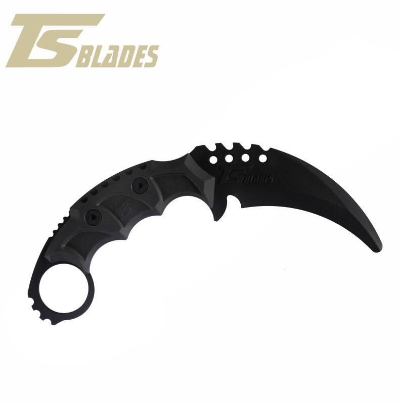 カランビット　ダミーナイフ TS BLADES ダミーナイフ BLACK WIDOW G3 カランビット型