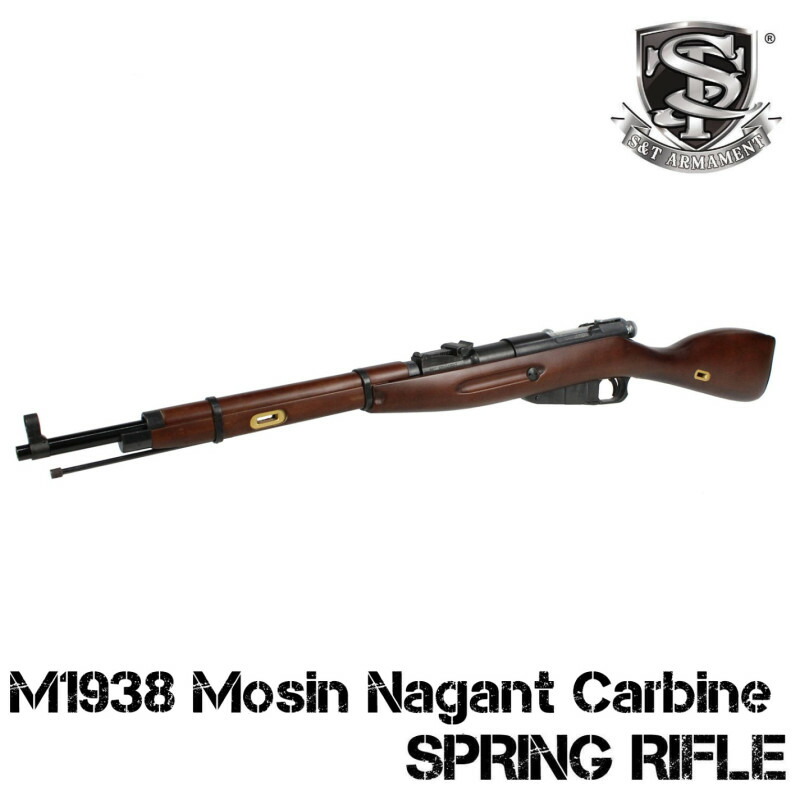 S&T リアルウッド ボルトアクションライフル M1938 Mosin Nagant Carbine モシンナガン