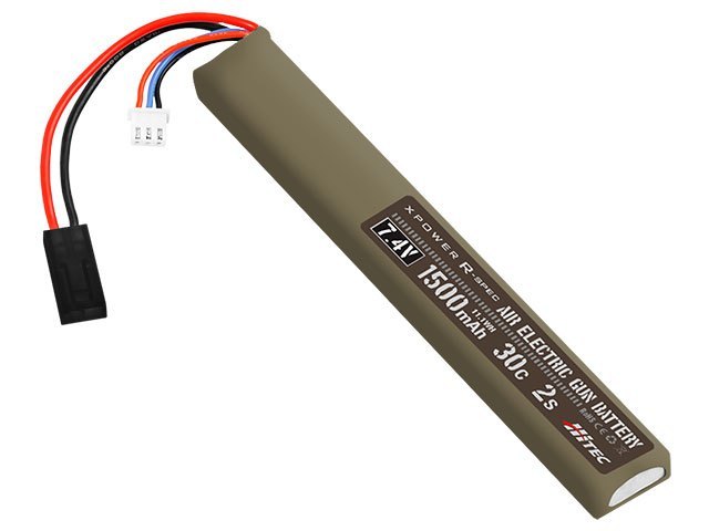 楽天市場】SFA 7.4ｖ1300ｍAh リポバッテリー 25C-50C スティック T型ラージコネクタータイプ【あす楽】 : エアガンショップ  モケイパドック