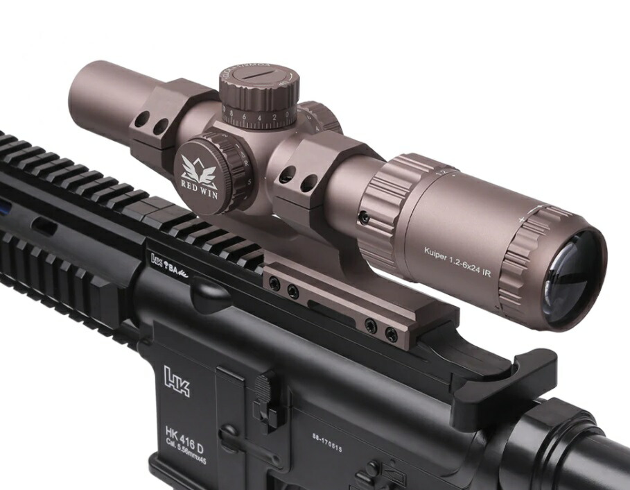 特別セーフ Red Win 実銃用ライフルスコープ Kuiper 1 2 6x24 Sfp 423 Fucoa Cl