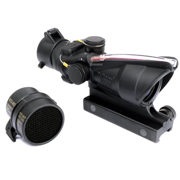 ARROW OPTICS ACOG TA31タイプ 4倍スコープ 集光式 レティクル　立体Trijicon ACOG刻印 　BK/DE（353） 【あす楽】