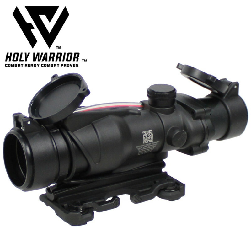 Holy Warrior TA31&ARMSタイプ 4倍 ACOG 集光ファイバースコープ QDマウント キルフラッシュ スコープカバー付 [488]【あす楽】