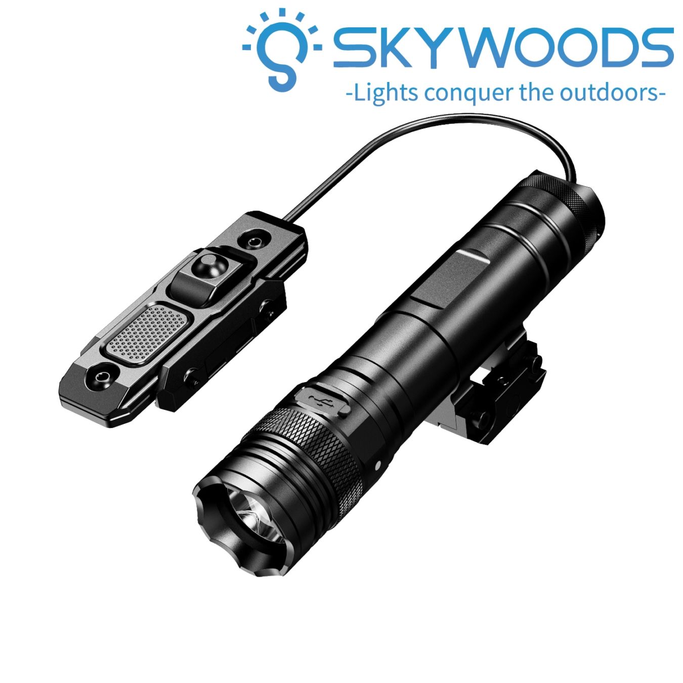 SKYWOODS RL1250 タクティカルフラッシュライト (539)【あす楽】