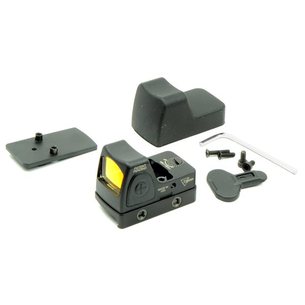 【店内全品3％OFFクーポン】SOTAC ナイロン製 RMR-Cタイプ コンパクトドットサイト グロック用マウント付き ブラック （495）