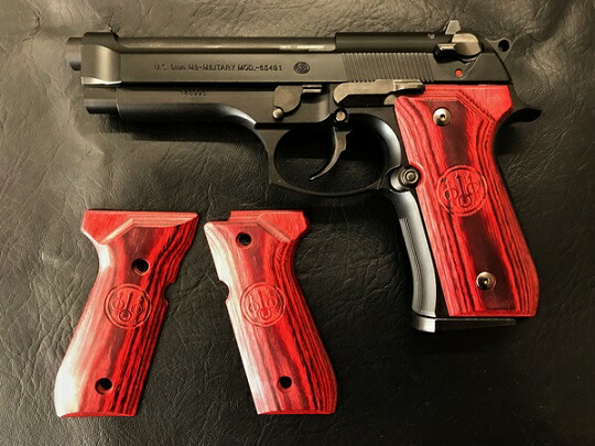 楽天市場】☆パックマイヤー ベレッタ M92FS用 ラバーグリップ