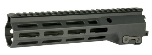 【店内全品3％OFFクーポン】ANGRY GUN 各社M4用　GEISSELE タイプ SMR MK16　M-LOK 9.3インチ ハンドガード　BK/DE
