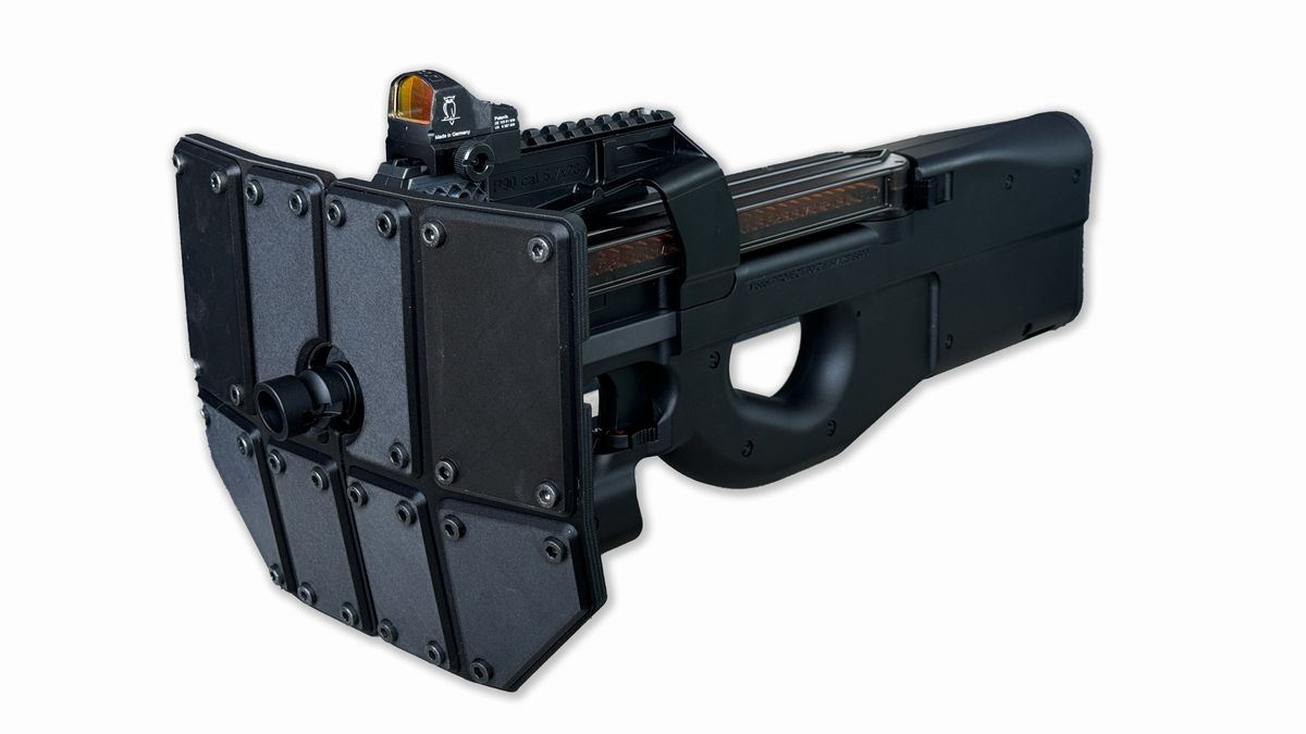 【店内全品3％OFFクーポン】ミリデコ セントリーシールド P90用