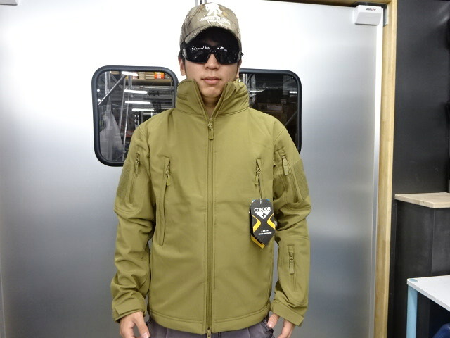 CONDOR SUMMIT　ソフトシェルジャケット　TANカラー