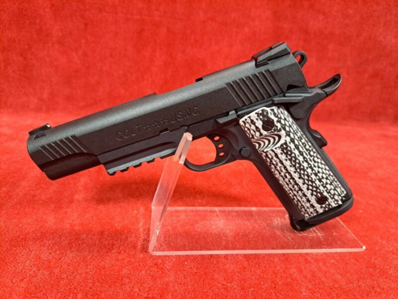 BATON TANIO-KOBA BM45 NL 新型マガジン BM-45 BK 米海兵隊仕様　CO2ガスブローバックガン【あす楽】