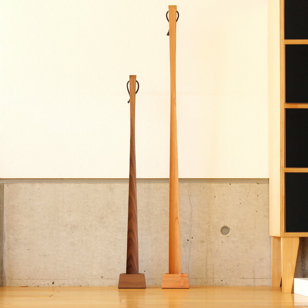 無垢材から削りだしたおしゃれな木製靴べら 60cm 木製靴べら クツベラ Shoehorn Sサイズ
