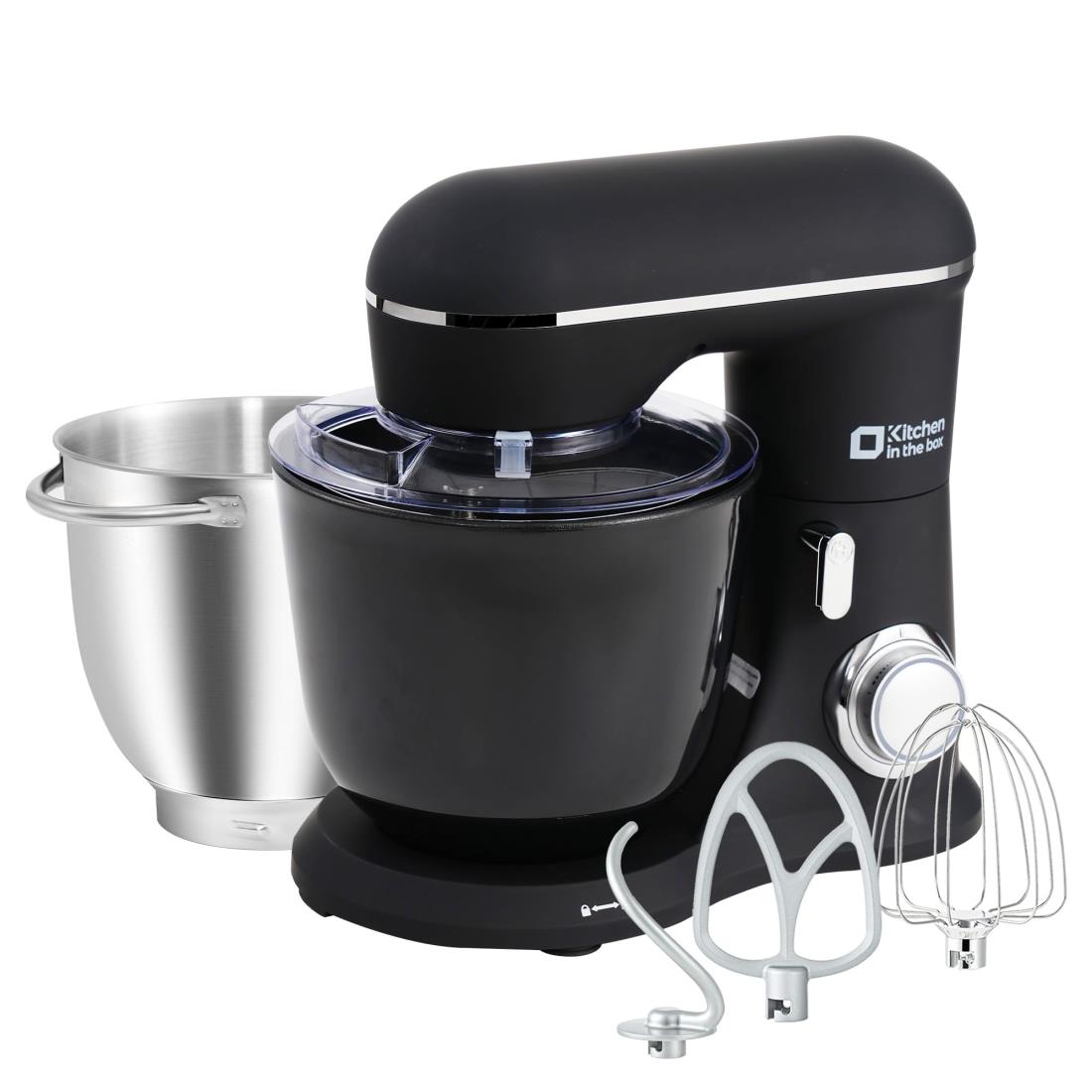 新品 Kitchen in the box スタンドミキサー 5L 6段階調速 Amazon | Kitchen in the box スタンドミキサー 5L大容量 3種類