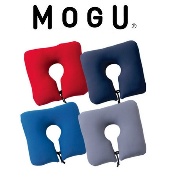 MOGU モグ ポータブルネックピロー チャコール CH