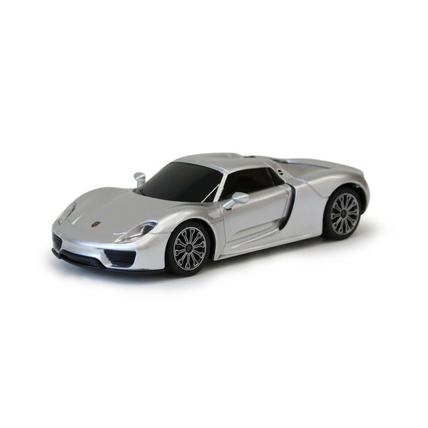 Porsche ハンドル操作ラジコン 1:14スケール レッド r400