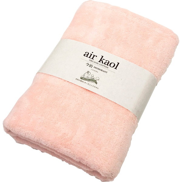 エアーかおる 今治デオドラントタオル 大判バスタオル シェルピンク 0026 Sfeah Com