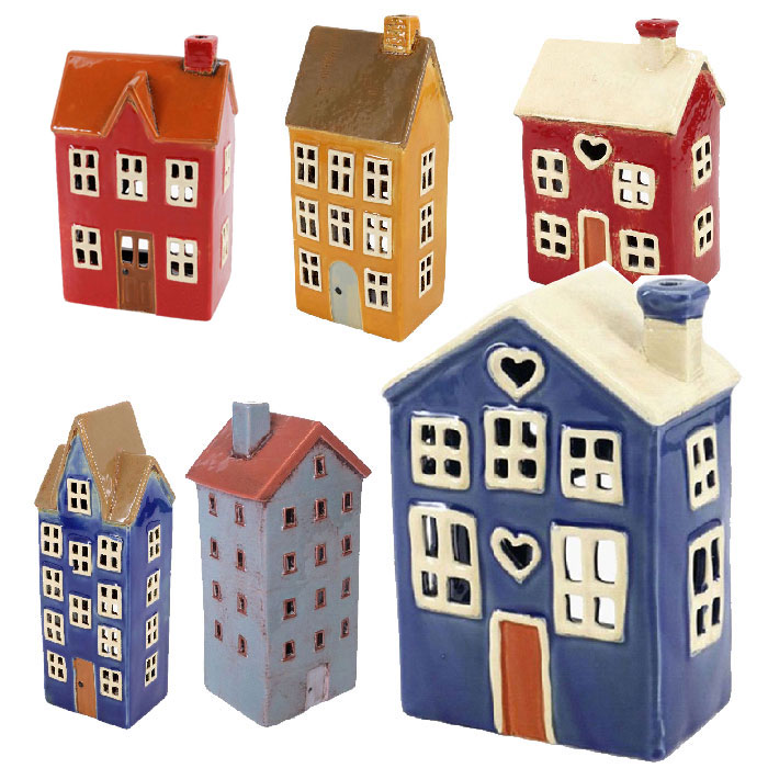 【楽天市場】東洋石創 candle house キャンドルホルダー キャンドルハウス 陶器 置物 お香立て 香炉 29209、29291