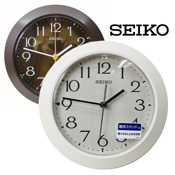 楽天市場】セイコー 電波掛け時計 ナテュラルテイスト スタンダード