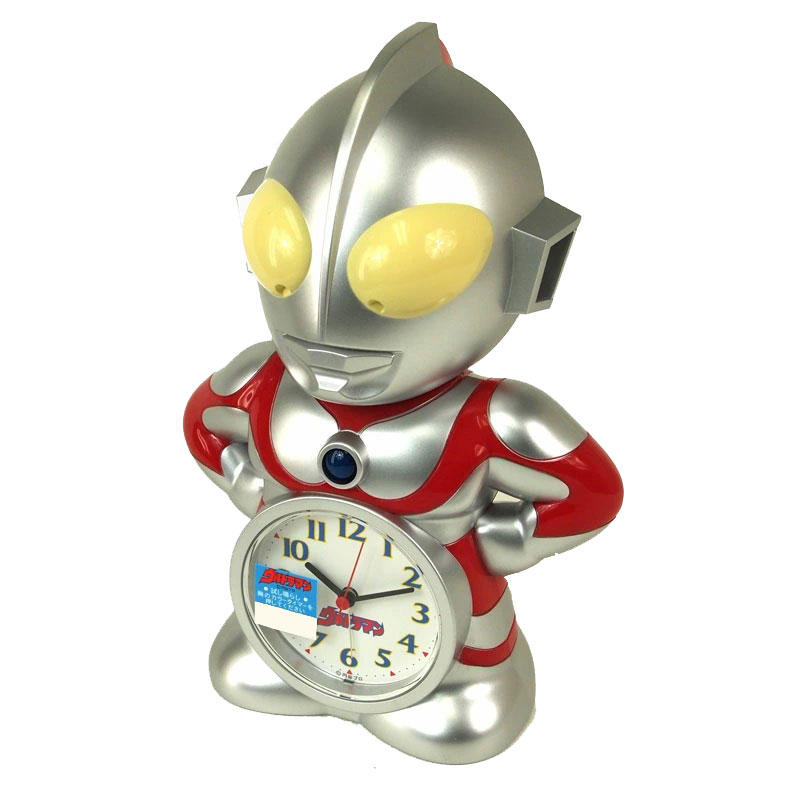 ウルトラマン　6500個　限定　目覚まし時計 楽天市場】【送料無料】セイコーおしゃべり目ざまし時計