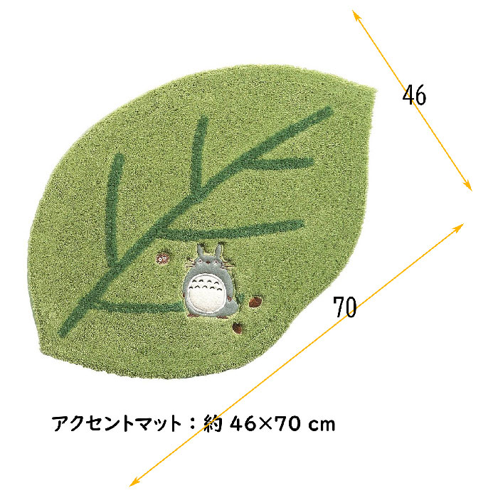 市場 センコー トトロのマット グリーン はじめまして