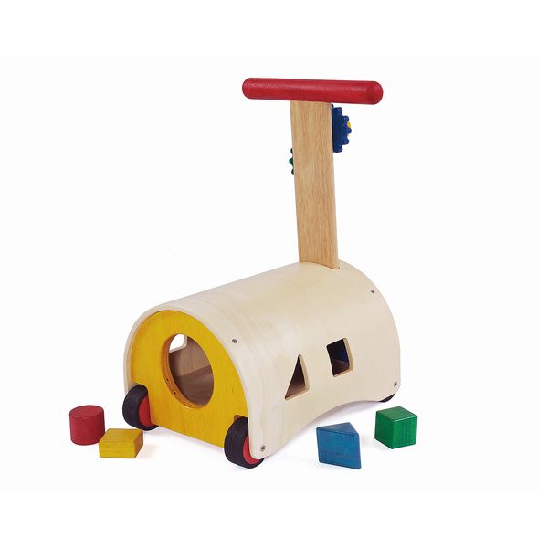 木のおもちゃ 出産祝い 手押し車 赤ちゃん 1歳 誕生日 最大87 Offクーポン すくすくウォーカー エドインター 乗用玩具 プレゼント のっておして