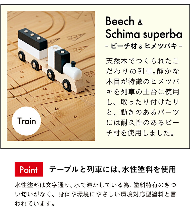 ポイント10倍/13日9:59まで】【天板リバーシブル仕様/列車付き