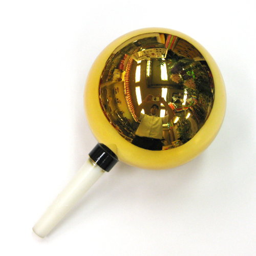 国旗球（金球） 13cm 差し込み式 【あす楽対応】