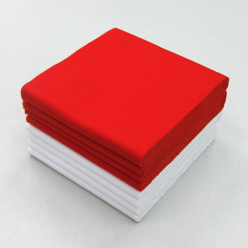 柱巻き用 布 紅白セット 12cmX21m　【あす楽対応】