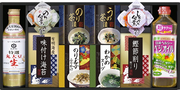 景品 現物 キッコーマン生しょうゆ和食詰合せ NBL-50B お返し 引き出物 結婚内祝い プレゼント 2022 贈り物 毎日がバーゲンセール