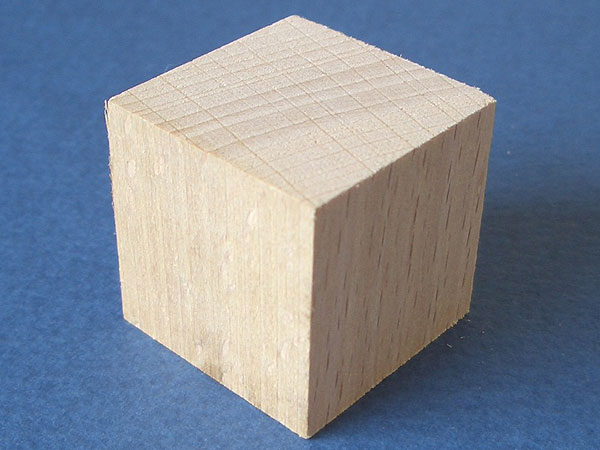 楽天市場 基本ブロック ｕ３１ 立方体 30x30x30mm モクザイヤ