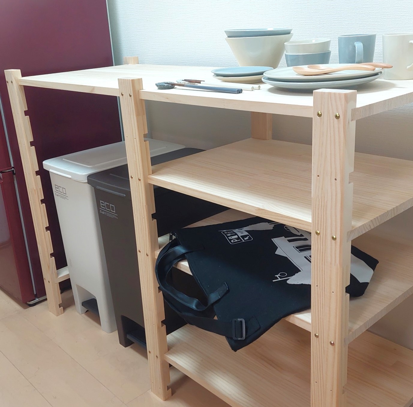 楽天市場】☆マルチラックポール（無塗装）【1770x27x60mm】1375g