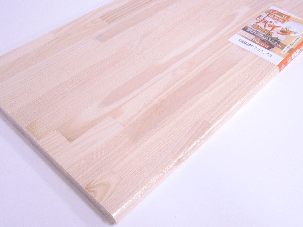 unjuiパイン集成材 手作りパームレスト120mm幅×2 シン漆黒 優R unjui様