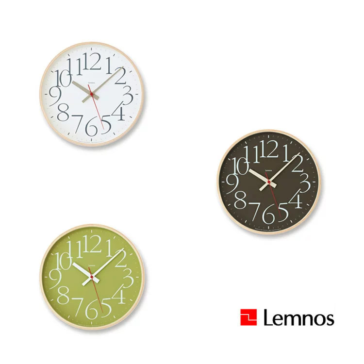 電波時計 エーワイクロック RC[AY clock RC] AY14-10【タカタレムノス[TAKATA Lemnos] アクトワークス 壁掛け時計 おしゃれ 時計 壁掛け ナチュラル シンプル 北欧 リビング 子供部屋 子ども部屋 引越し祝い 木製 ギフト プレゼント 誕生日 結婚祝い】